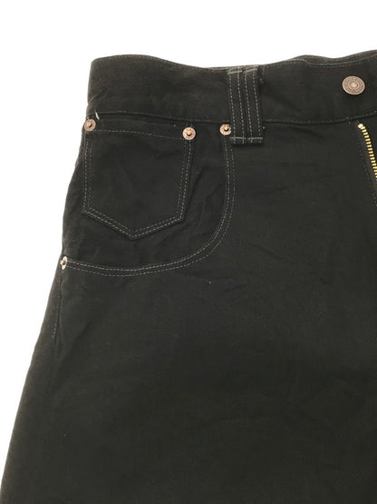【中古品】【メンズ】 LEVI'S リーバイス × JUNYA WATANABE MAN ジュンヤ ワタナベ マン HALF DENIM PANTS WQ-P906 ハーフ デニム パンツ ボトムス 151-260709-rt-01-tag サイズ：L カラー：ブラック 万代Net店