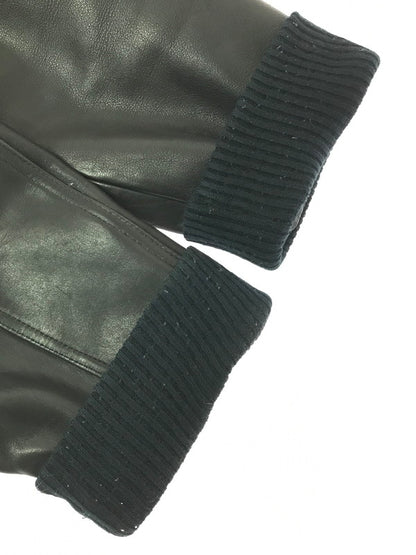 【中古品】【メンズ】 AVIREX アヴィレックス LEATHER VARSITY JACKET レザー バーシティージャケット アウター 145-260707-na-15-tagh サイズ：M カラー：ブラック 万代Net店
