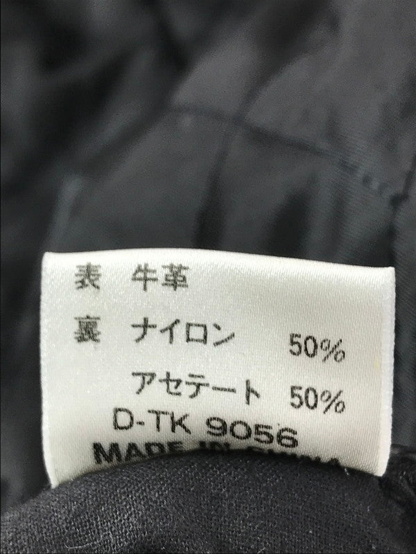 【中古品】【メンズ】 AVIREX アヴィレックス LEATHER VARSITY JACKET レザー バーシティージャケット アウター 145-260707-na-15-tagh サイズ：M カラー：ブラック 万代Net店