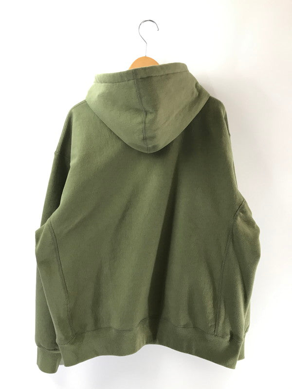 【中古品】【メンズ】 SUPREME シュプリーム 25FW BOX LOGO HOODED SHIRT ２５年秋冬 ボックス ロゴ フーデッド シャツ パーカー トップス 149-260716-rt-05-tagh サイズ：L カラー：カーキ 万代Net店