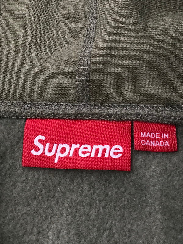 【中古品】【メンズ】 SUPREME シュプリーム 25FW BOX LOGO HOODED SHIRT ２５年秋冬 ボックス ロゴ フーデッド シャツ パーカー トップス 149-260716-rt-05-tagh サイズ：L カラー：カーキ 万代Net店