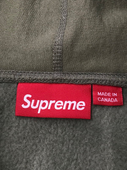 【中古品】【メンズ】 SUPREME シュプリーム 25FW BOX LOGO HOODED SHIRT ２５年秋冬 ボックス ロゴ フーデッド シャツ パーカー トップス 149-260716-rt-05-tagh サイズ：L カラー：カーキ 万代Net店