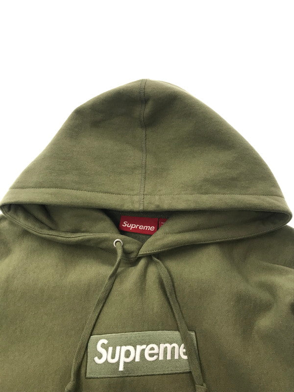 【中古品】【メンズ】 SUPREME シュプリーム 25FW BOX LOGO HOODED SHIRT ２５年秋冬 ボックス ロゴ フーデッド シャツ パーカー トップス 149-260716-rt-05-tagh サイズ：L カラー：カーキ 万代Net店