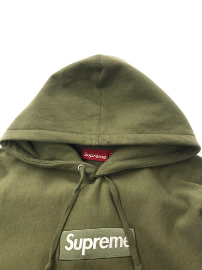 【中古品】【メンズ】 SUPREME シュプリーム 25FW BOX LOGO HOODED SHIRT ２５年秋冬 ボックス ロゴ フーデッド シャツ パーカー トップス 149-260716-rt-05-tagh サイズ：L カラー：カーキ 万代Net店