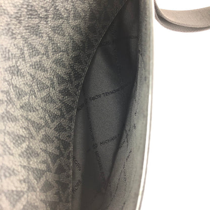 【中古品】【レディース】 MICHAEL KORS マイケル コース MK SIGNATURE SHOULDER BAG 37F2LCOC5B シグネイチャー ショルダー バッグ カバン 188-260717-rt-27-tagh カラー：ブラック 万代Net店