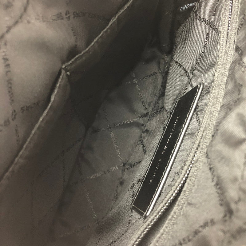 【中古品】【レディース】 MICHAEL KORS マイケル コース MK SIGNATURE SHOULDER BAG 37F2LCOC5B シグネイチャー ショルダー バッグ カバン 188-260717-rt-27-tagh カラー：ブラック 万代Net店
