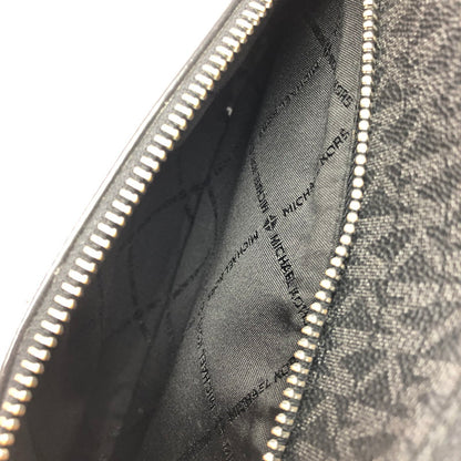 【中古品】【レディース】 MICHAEL KORS マイケル コース MK SIGNATURE SHOULDER BAG 37F2LCOC5B シグネイチャー ショルダー バッグ カバン 188-260717-rt-27-tagh カラー：ブラック 万代Net店