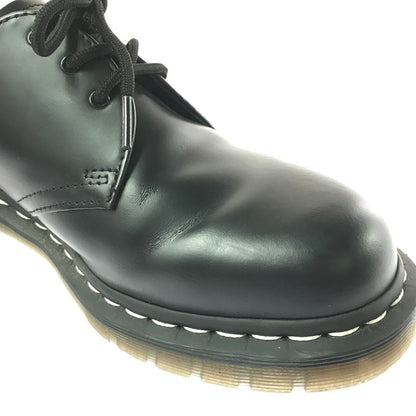 【中古品】【メンズ】 DR.MARTENS ドクターマーチン 24757 WHITE STITCH 3EYE SHOES ホワイト ステッチ 3ホール シューズ 靴 164-260706-na-19-tagh サイズ：UK 9 US 10 M カラー：BLACK 万代Net店