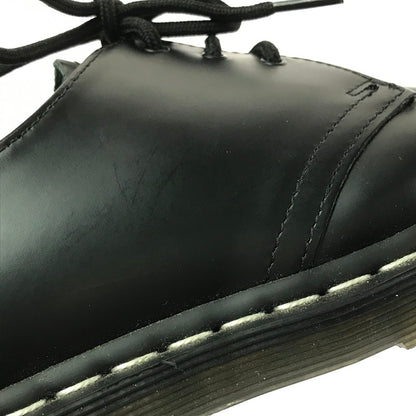 【中古品】【メンズ】 DR.MARTENS ドクターマーチン 24757 WHITE STITCH 3EYE SHOES ホワイト ステッチ 3ホール シューズ 靴 164-260706-na-19-tagh サイズ：UK 9 US 10 M カラー：BLACK 万代Net店
