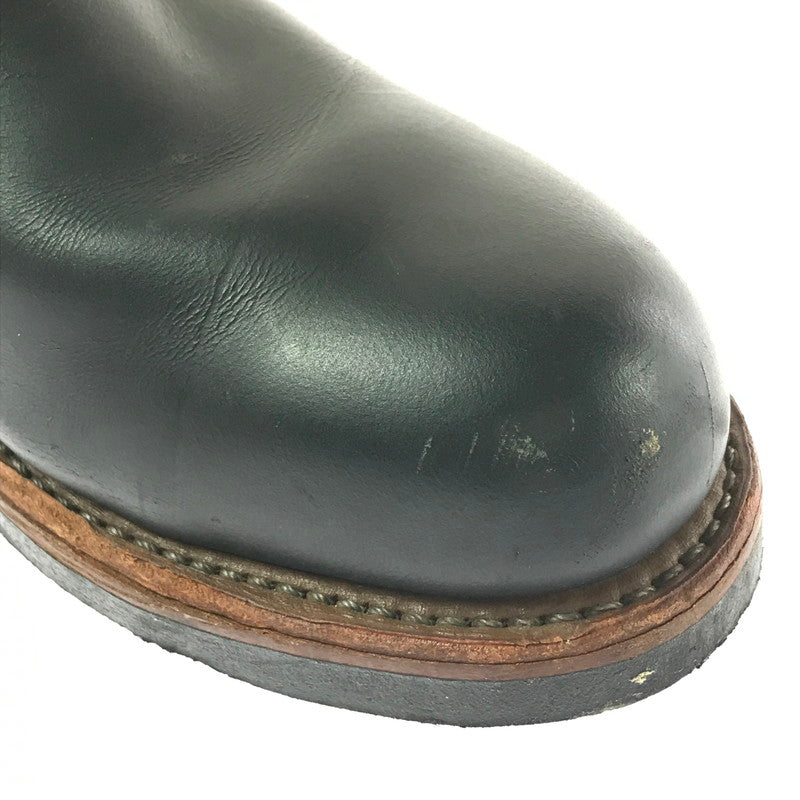 【中古品】【メンズ】 RED WING レッドウィング 8INCH SHORT ENGINEER BOOTS 2976 8インチ ショート エンジニア ブーツ 靴 164-260706-na-11-tagh サイズ：25.5cm US 7 1/2 カラー：BLACK 万代Net店