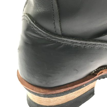 【中古品】【メンズ】 RED WING レッドウィング 8INCH SHORT ENGINEER BOOTS 2976 8インチ ショート エンジニア ブーツ 靴 164-260706-na-11-tagh サイズ：25.5cm US 7 1/2 カラー：BLACK 万代Net店