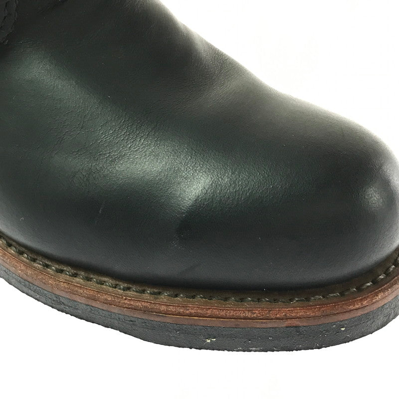 【中古品】【メンズ】 RED WING レッドウィング 8INCH SHORT ENGINEER BOOTS 2976 8インチ ショート エンジニア ブーツ 靴 164-260706-na-11-tagh サイズ：25.5cm US 7 1/2 カラー：BLACK 万代Net店