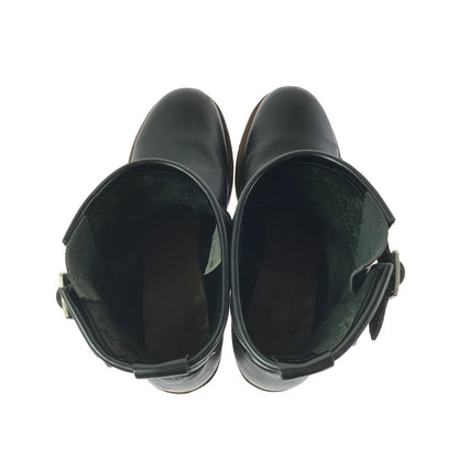 【中古品】【メンズ】 RED WING レッドウィング 8INCH SHORT ENGINEER BOOTS 2976 8インチ ショート エンジニア ブーツ 靴 164-260706-na-11-tagh サイズ：25.5cm US 7 1/2 カラー：BLACK 万代Net店