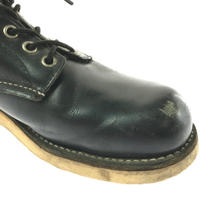 【現状渡し品】【メンズ】 RED WING レッドウィング 6-INCH CLASSIC ROUND 8165 6インチ クラシック ラウンド ブーツ 靴 164-260706-na-13-tagh サイズ：US 8 カラー：BLACK 万代Net店