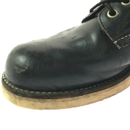 【現状渡し品】【メンズ】 RED WING レッドウィング 6-INCH CLASSIC ROUND 8165 6インチ クラシック ラウンド ブーツ 靴 164-260706-na-13-tagh サイズ：US 8 カラー：BLACK 万代Net店