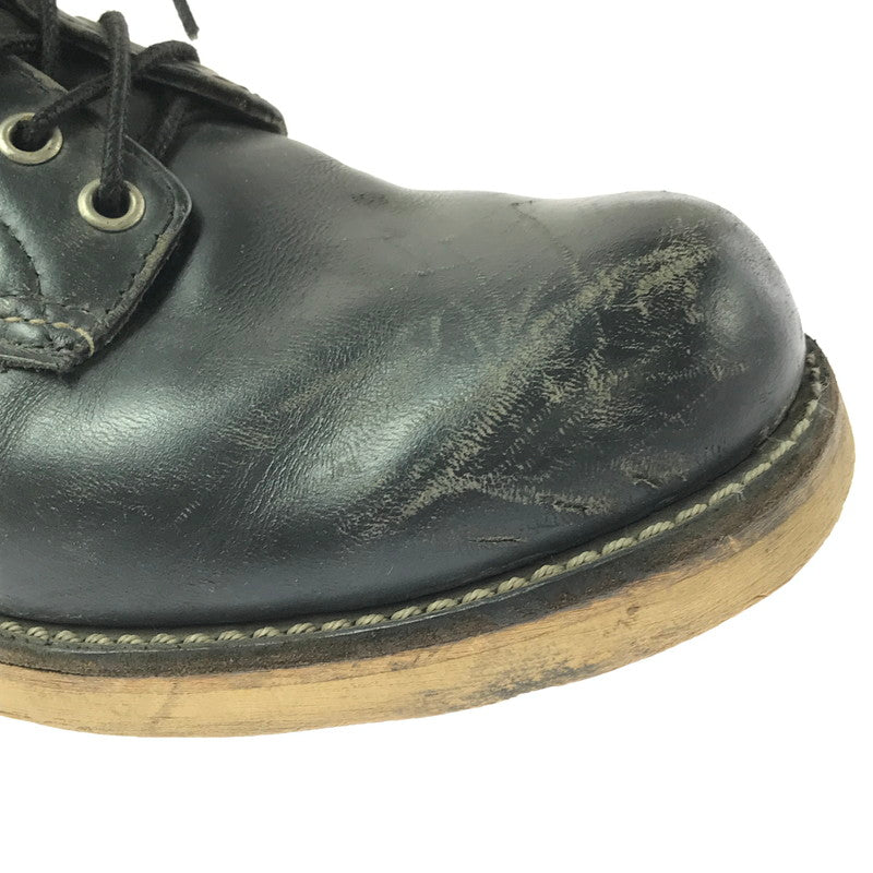 【現状渡し品】【メンズ】 RED WING レッドウィング 6-INCH CLASSIC ROUND 8165 6インチ クラシック ラウンド ブーツ 靴 164-260706-na-13-tagh サイズ：US 8 カラー：BLACK 万代Net店