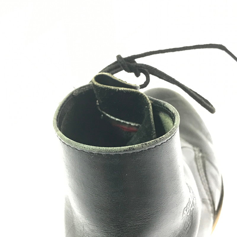 【現状渡し品】【メンズ】 RED WING レッドウィング 6-INCH CLASSIC ROUND 8165 6インチ クラシック ラウンド ブーツ 靴 164-260706-na-13-tagh サイズ：US 8 カラー：BLACK 万代Net店