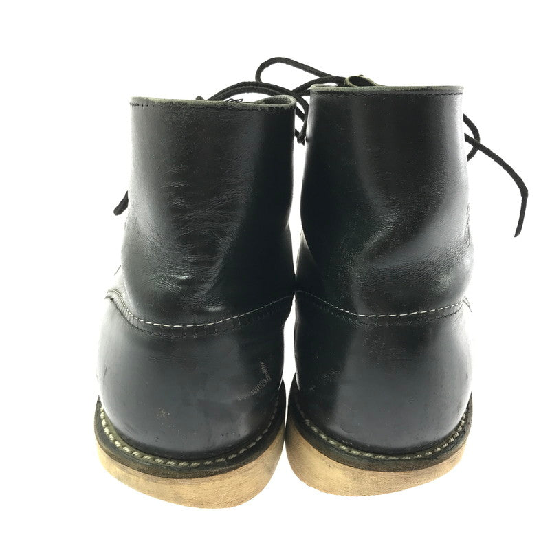 【現状渡し品】【メンズ】 RED WING レッドウィング 6-INCH CLASSIC ROUND 8165 6インチ クラシック ラウンド ブーツ 靴 164-260706-na-13-tagh サイズ：US 8 カラー：BLACK 万代Net店