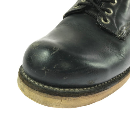 【現状渡し品】【メンズ】 RED WING レッドウィング 6-INCH CLASSIC ROUND 8165 6インチ クラシック ラウンド ブーツ 靴 164-260706-na-13-tagh サイズ：US 8 カラー：BLACK 万代Net店