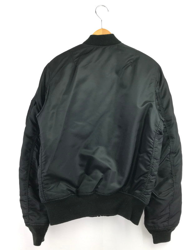 【中古品】【メンズ】 ALPHA INDUSTRIES アルファ インダストリーズ MA-1 FLIGHT JACKET 0615-00-573-8335 フライトジャケット アウター 145-260707-na-14-tagh サイズ：L カラー：ブラック 万代Net店