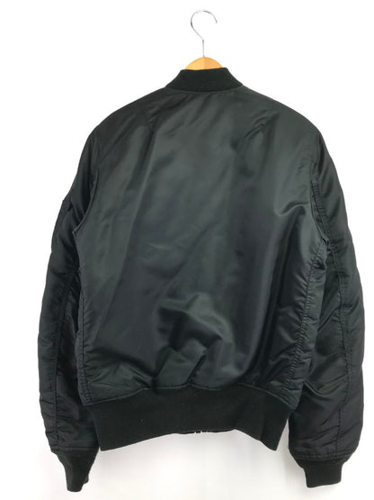 【中古品】【メンズ】 ALPHA INDUSTRIES アルファ インダストリーズ MA-1 FLIGHT JACKET 0615-00-573-8335 フライトジャケット アウター 145-260707-na-14-tagh サイズ：L カラー：ブラック 万代Net店
