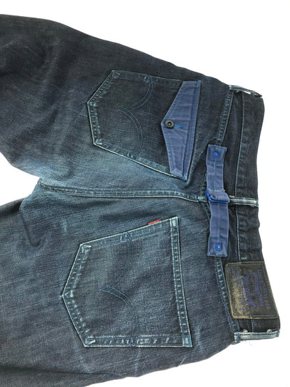 【中古品】【メンズ】 STUSSY ステューシー × LEVI'S リーバイス PCL16B SS505 DENIM PANTS デニムパンツ ボトムス 153-260707-na-18-tagh サイズ：W32 L30 カラー：インディゴ 万代Net店