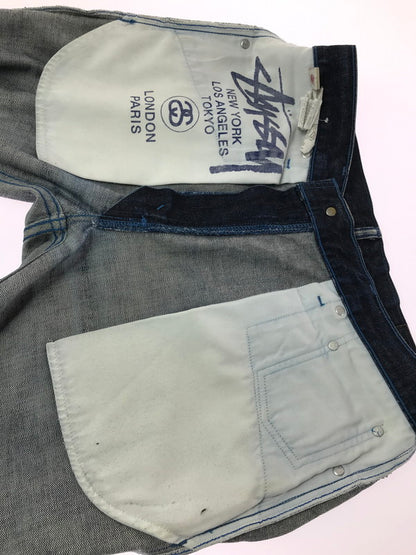 【中古品】【メンズ】 STUSSY ステューシー × LEVI'S リーバイス PCL16B SS505 DENIM PANTS デニムパンツ ボトムス 153-260707-na-18-tagh サイズ：W32 L30 カラー：インディゴ 万代Net店