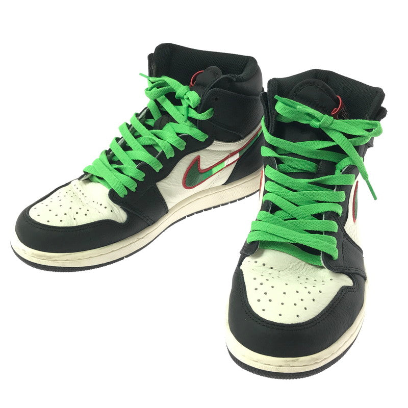 【中古品】【メンズ】 NIKE ナイキ AIR JORDAN 1 RETRO HIGH OG 555088-015 エアジョーダン 1 レトロ ハイ スニーカー 靴 160-260706-na-05-tagh サイズ：27cm US 9 カラー：BLACK/VARSITY RED-SAIL 万代Net店