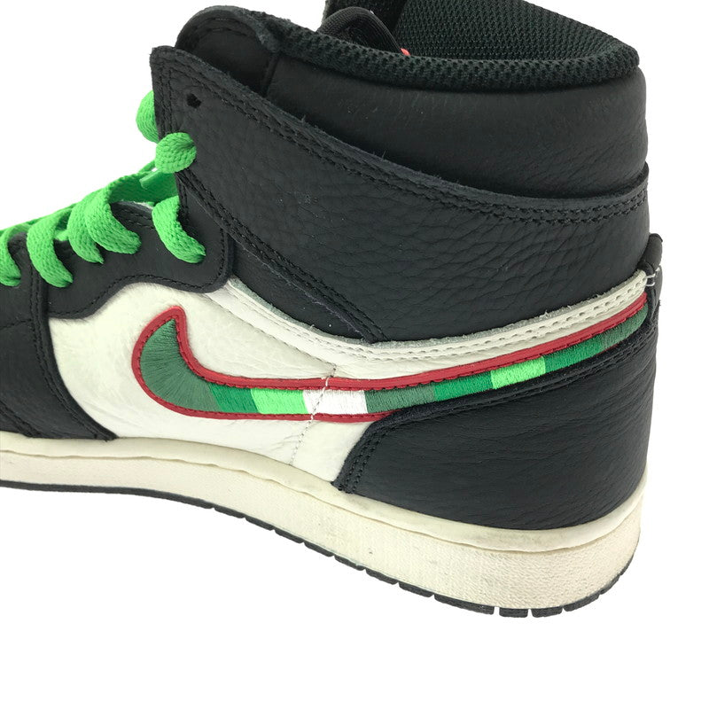 【中古品】【メンズ】 NIKE ナイキ AIR JORDAN 1 RETRO HIGH OG 555088-015 エアジョーダン 1 レトロ ハイ スニーカー 靴 160-260706-na-05-tagh サイズ：27cm US 9 カラー：BLACK/VARSITY RED-SAIL 万代Net店