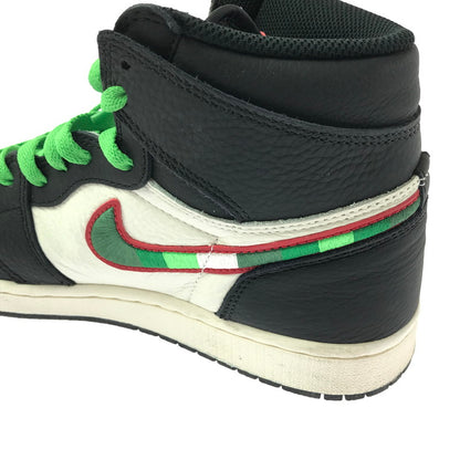 【中古品】【メンズ】 NIKE ナイキ AIR JORDAN 1 RETRO HIGH OG 555088-015 エアジョーダン 1 レトロ ハイ スニーカー 靴 160-260706-na-05-tagh サイズ：27cm US 9 カラー：BLACK/VARSITY RED-SAIL 万代Net店