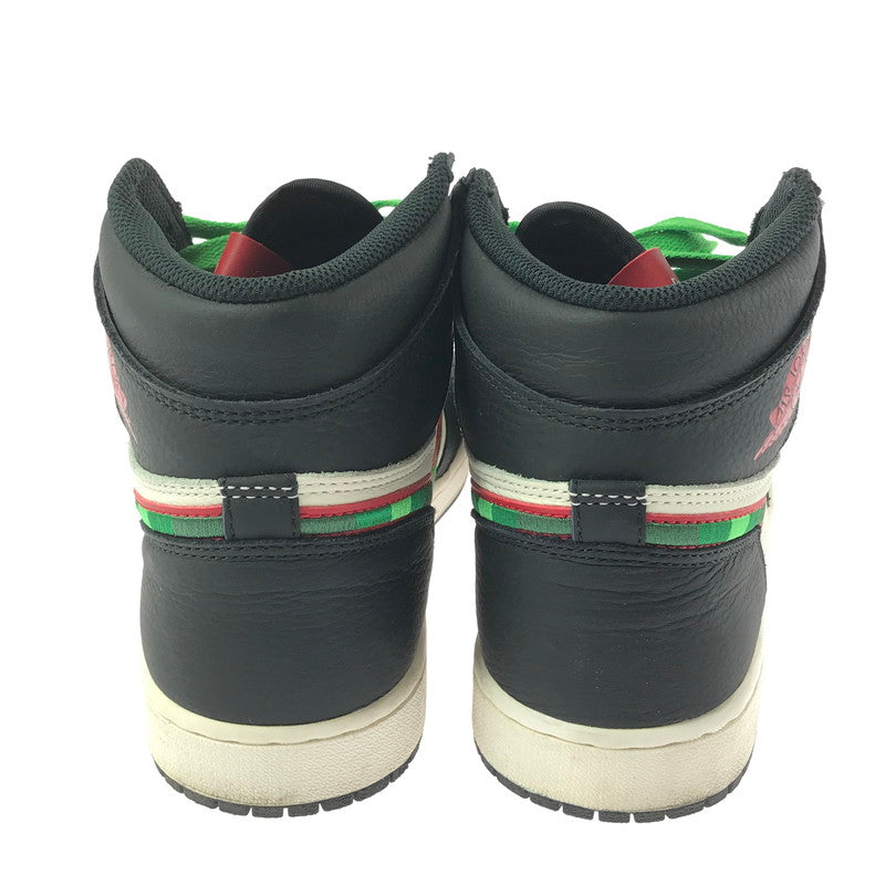 【中古品】【メンズ】 NIKE ナイキ AIR JORDAN 1 RETRO HIGH OG 555088-015 エアジョーダン 1 レトロ ハイ スニーカー 靴 160-260706-na-05-tagh サイズ：27cm US 9 カラー：BLACK/VARSITY RED-SAIL 万代Net店