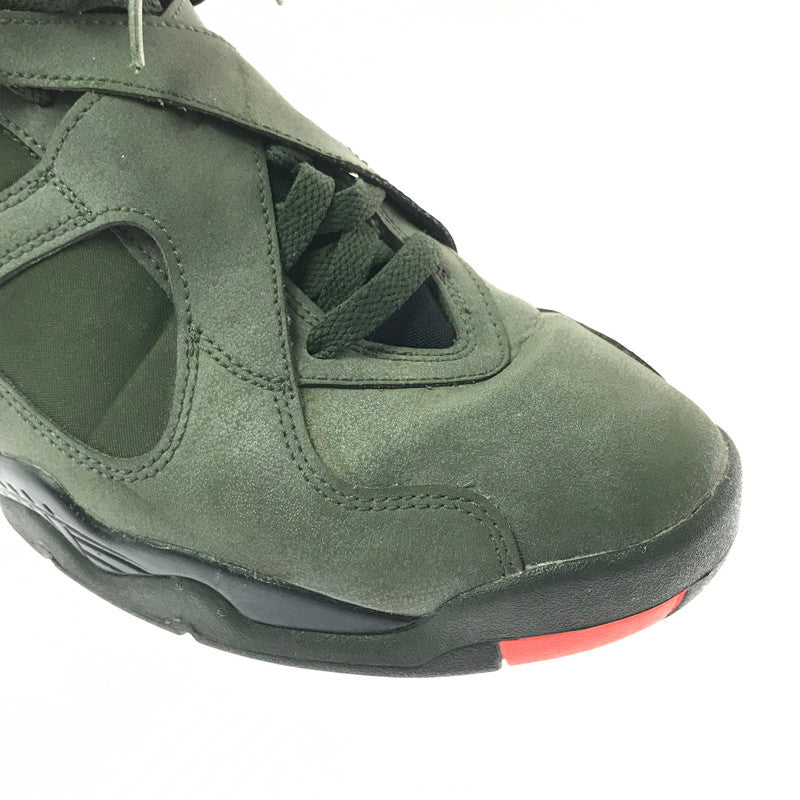 【中古品】【メンズ】 NIKE ナイキ × UNDEFEATED アンディーフィーテッド AIR JORDAN 8 RETRO 305381-305 エアジョーダン 8 レトロ スニーカー 靴 160-260706-na-06-tagh サイズ：27.5cm US 9.5 カラー：SEQUIOA/MAX ORANGE 万代Net店