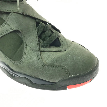 【中古品】【メンズ】 NIKE ナイキ × UNDEFEATED アンディーフィーテッド AIR JORDAN 8 RETRO 305381-305 エアジョーダン 8 レトロ スニーカー 靴 160-260706-na-06-tagh サイズ：27.5cm US 9.5 カラー：SEQUIOA/MAX ORANGE 万代Net店