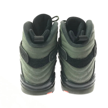 【中古品】【メンズ】 NIKE ナイキ × UNDEFEATED アンディーフィーテッド AIR JORDAN 8 RETRO 305381-305 エアジョーダン 8 レトロ スニーカー 靴 160-260706-na-06-tagh サイズ：27.5cm US 9.5 カラー：SEQUIOA/MAX ORANGE 万代Net店