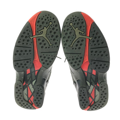 【中古品】【メンズ】 NIKE ナイキ × UNDEFEATED アンディーフィーテッド AIR JORDAN 8 RETRO 305381-305 エアジョーダン 8 レトロ スニーカー 靴 160-260706-na-06-tagh サイズ：27.5cm US 9.5 カラー：SEQUIOA/MAX ORANGE 万代Net店
