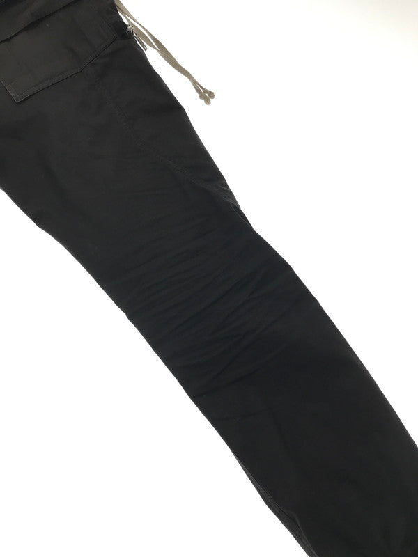 【現状渡し品】【メンズ】 RICK OWENS リックオウエンス 24SS BAUHAUS CARGO RU01D3377-TE バウ ハウス カーゴ パンツ ボトムス 国内正規 152-260709-rt-06-tag サイズ：不明 下記参照 カラー：ブラック 万代Net店