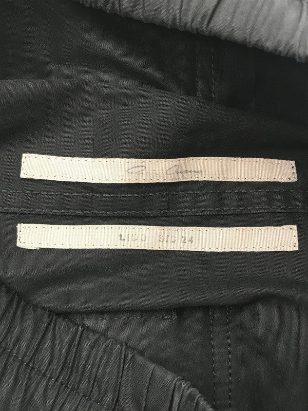 【現状渡し品】【メンズ】 RICK OWENS リックオウエンス 24SS BAUHAUS CARGO RU01D3377-TE バウ ハウス カーゴ パンツ ボトムス 国内正規 152-260709-rt-06-tag サイズ：不明 下記参照 カラー：ブラック 万代Net店
