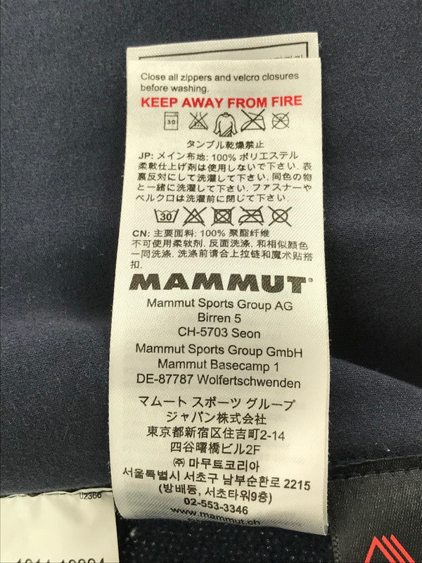 【中古品】【メンズ】 MAMMUT マムート ARCTIC ML JACKET 1014-10394 アークティック ミッドレイヤー ジャケット ライトアウター 144-260707-na-13-tagh サイズ：L カラー：ネイビー 万代Net店