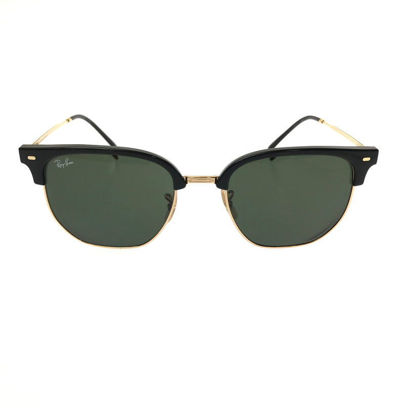 【中古品】【メンズ/レディース】 RAY-BAN NEWCLUBMASTER RB441 ニュー クラブマスター サングラス アイウェア アクセサリー 203-260710-ki-09-tagh サイズ：53□20 145 カラー：POLISH GOLD BLACK GREEN 万代Net店