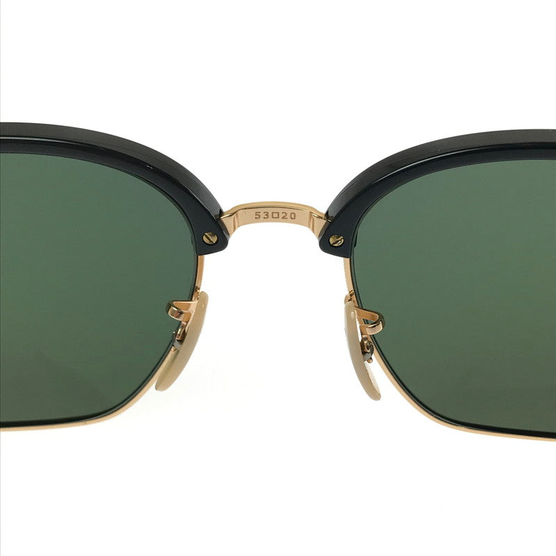 【中古品】【メンズ/レディース】 RAY-BAN NEWCLUBMASTER RB441 ニュー クラブマスター サングラス アイウェア アクセサリー 203-260710-ki-09-tagh サイズ：53□20 145 カラー：POLISH GOLD BLACK GREEN 万代Net店