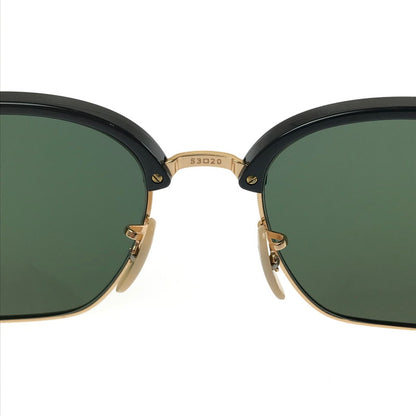 【中古品】【メンズ/レディース】 RAY-BAN NEWCLUBMASTER RB441 ニュー クラブマスター サングラス アイウェア アクセサリー 203-260710-ki-09-tagh サイズ：53□20 145 カラー：POLISH GOLD BLACK GREEN 万代Net店