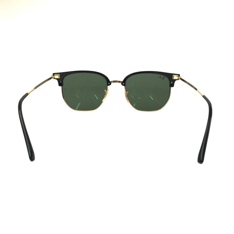 【中古品】【メンズ/レディース】 RAY-BAN NEWCLUBMASTER RB441 ニュー クラブマスター サングラス アイウェア アクセサリー 203-260710-ki-09-tagh サイズ：53□20 145 カラー：POLISH GOLD BLACK GREEN 万代Net店