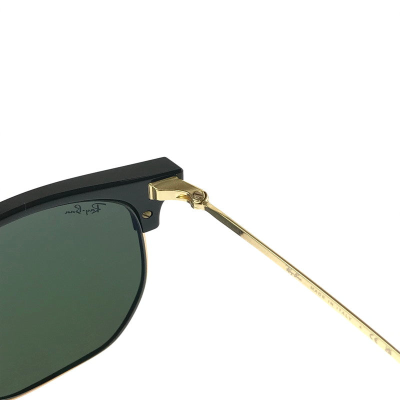 【中古品】【メンズ/レディース】 RAY-BAN NEWCLUBMASTER RB441 ニュー クラブマスター サングラス アイウェア アクセサリー 203-260710-ki-09-tagh サイズ：53□20 145 カラー：POLISH GOLD BLACK GREEN 万代Net店