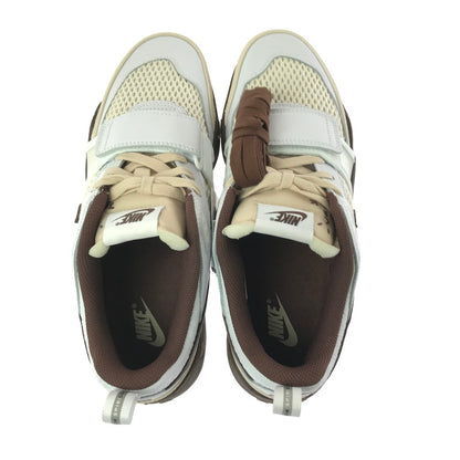 【中古美品】【メンズ】 NIKE ナイキ × TRAVIS SCOTT トラヴィス スコット ZOOM FIELD JAXX HQ3073-100 ズーム フィールド ジャックス スニーカー 靴 160-260711-na-05-tagh サイズ：28cm US 10 カラー：WHITE/LIGHT CHOCOLATE-WHITE
YEAR
2024 万代Net店