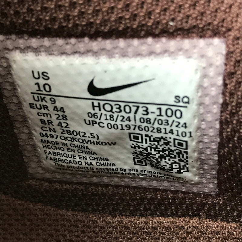 【中古美品】【メンズ】 NIKE ナイキ × TRAVIS SCOTT トラヴィス スコット ZOOM FIELD JAXX HQ3073-100 ズーム フィールド ジャックス スニーカー 靴 160-260711-na-05-tagh サイズ：28cm US 10 カラー：WHITE/LIGHT CHOCOLATE-WHITE
YEAR
2024 万代Net店