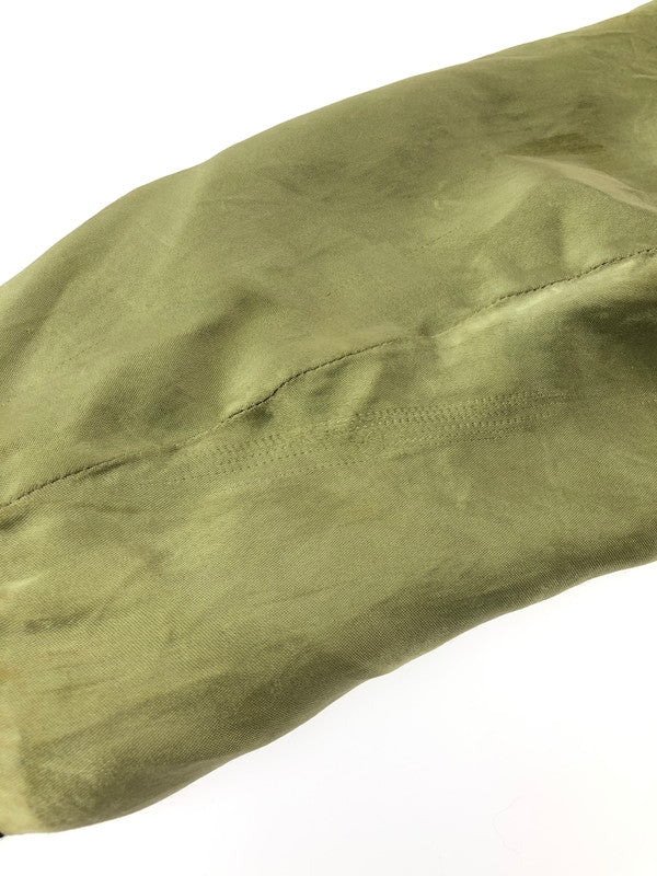 【現状渡し品】【メンズ】 花旅楽団 ハナタビ ガクダン SOUVENIR JACKET 鬼若丸の鯉退治 スーベニア ジャケット ライトアウター 145-260716-rt-13-tagh サイズ：L カラー：グリーン/ベージュ 万代Net店