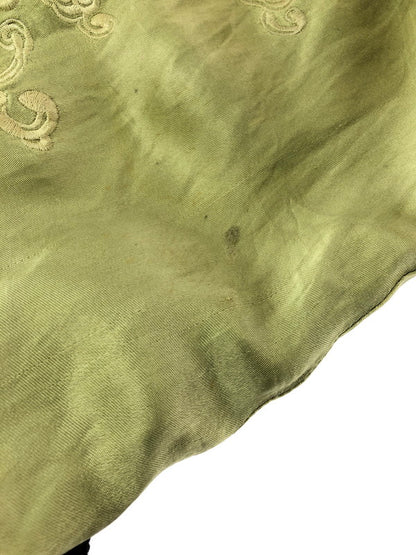 【現状渡し品】【メンズ】 花旅楽団 ハナタビ ガクダン SOUVENIR JACKET 鬼若丸の鯉退治 スーベニア ジャケット ライトアウター 145-260716-rt-13-tagh サイズ：L カラー：グリーン/ベージュ 万代Net店