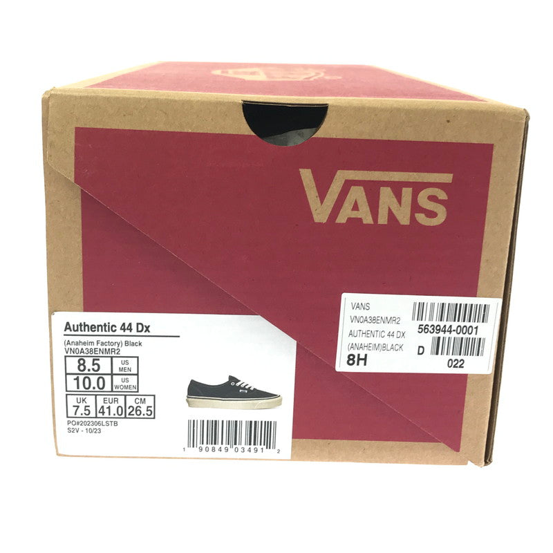 【中古品】【メンズ】 VANS バンズ AUTHENTIC 44 DX VN0A38ENMR2 オーセンティック 44 DX スニーカー 靴 162-260711-na-07-tagh サイズ：26.5cm US 8.5 カラー：BLACK 万代Net店