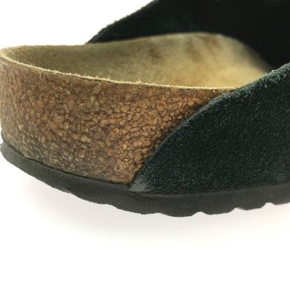 【現状渡し品】【メンズ】 BIRKENSTOCK ビルケンシュトック 0660471 BOSTON BS SUEDE ボストン スエード サンダル 靴 164-260711-na-10-tagh サイズ：US M 8 カラー：BLACK 万代Net店