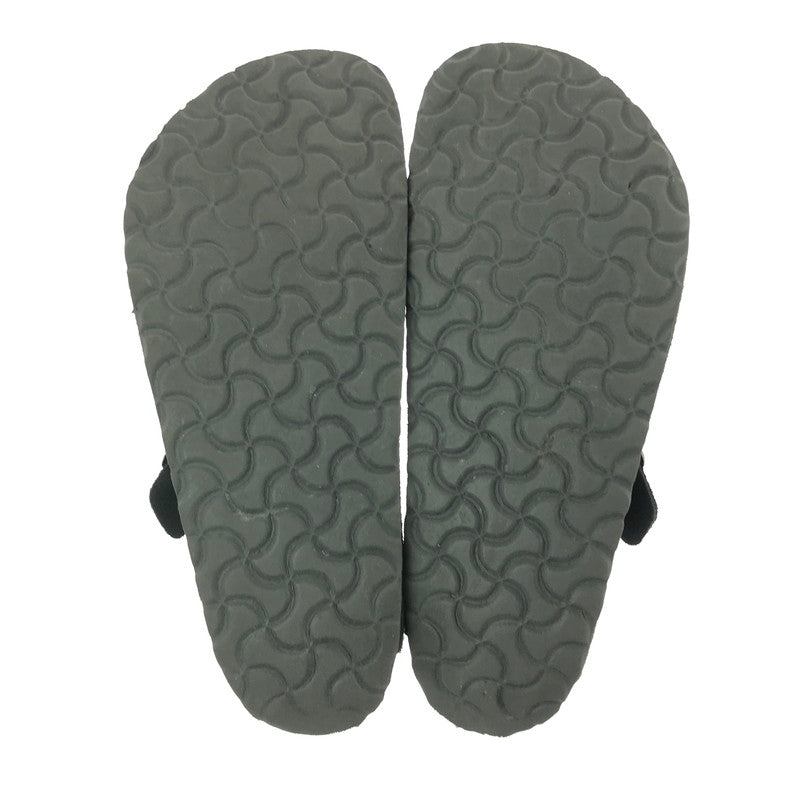 【現状渡し品】【メンズ】 BIRKENSTOCK ビルケンシュトック 0660471 BOSTON BS SUEDE ボストン スエード サンダル 靴 164-260711-na-10-tagh サイズ：US M 8 カラー：BLACK 万代Net店